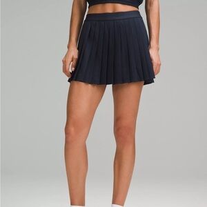 High-Rise Pleated Tennis Skirt
